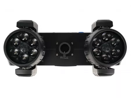 Вращающаяся голова Wash, cдвоенная, RGBW, LED 6х15Вт, LFocus, BR-615-2