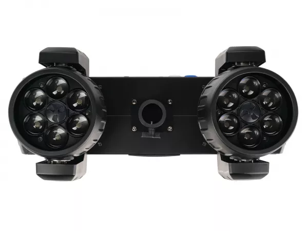 Вращающаяся голова Wash, cдвоенная, RGBW, LED 6х15Вт, LFocus, BR-615-2  рис.2 