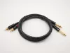 Кабель аудио 2хRCA-2хJack, 3м, ZZcable, E57-2RCA-2J-0300-0