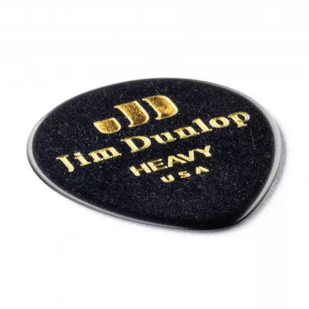 Black Teardrop Медиаторы, 12шт, капля, толстые, Dunlop, 485P03HV