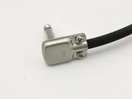 Кабель патч Jack угловой "таблетка", 30см, ZZcable, E46-JR-JR-0030-0