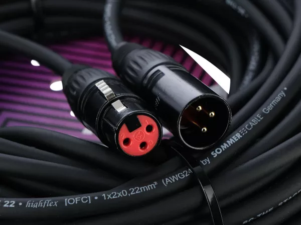 Кабель микрофонный 15м, ZZcable, E1-XLR-M-F-1500-0  рис.2 