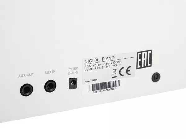 Цифровое пианино, белое глянцевое, Medeli, DP280K-GW  рис.2 
