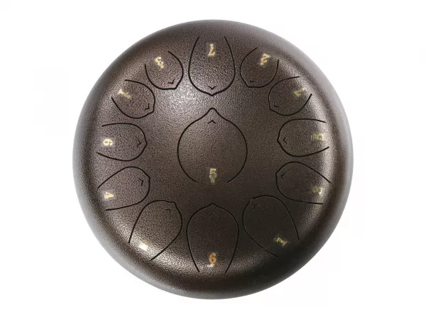 Глюкофон, 30см, До мажор, коричневый, Foix, FTD-1213C-BN  рис.2 