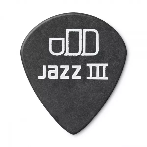 Tortex Pitch Black Jazz III Медиаторы 12шт, толщина 1,00мм, Dunlop, 482P1.0  рис.2 