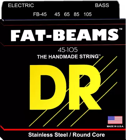 FB-45 FAT BEAM Комплект струн для бас-гитары, 40-105,DR