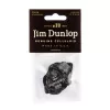 Genuine Celluloid Медиаторы, 12шт, тонкие, черный перламутр, Dunlop, 483P02TH