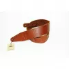 Leather 21 Ремень для гитары, кожаный, коричневый, Fidel, FL60001L21
