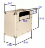 Корпус комбика без динамика, AMT Electronics, AMT-cab-112-3