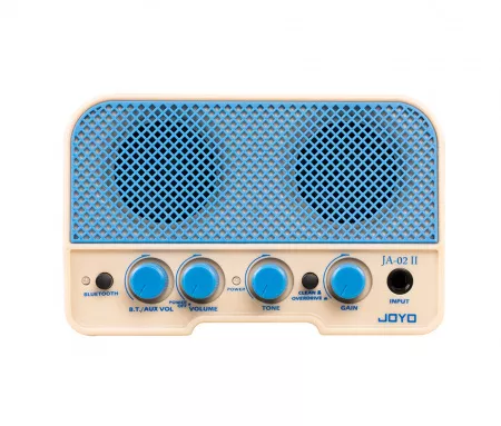 Комбоусилитель гитарный, 5Вт, голубой, Joyo, JA-02-II-blue