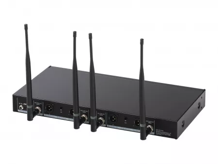 Беспроводная микрофонная система, 4 головных микрофона, LAudio, RWS-4BHS