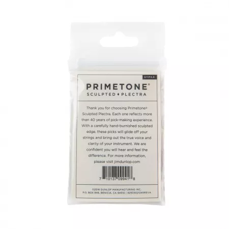 Primetone Медиаторы 3шт, толщина 3.0мм, гладкие, стандартные, Dunlop, 511P3.0