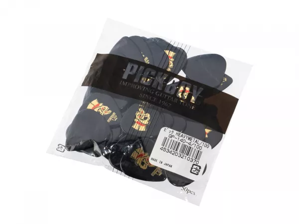 Celltex Heavy Metal Медиаторы 50шт, толщина 1.0мм, Pickboy, GP-140-4/100  рис.2 