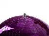 Зеркальный шар, 30см, фиолетовый, Foix, WS-MB30PURPLE