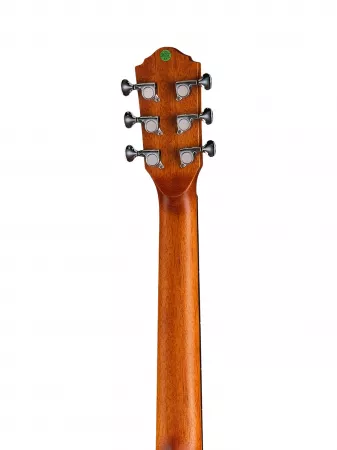 Электро-акустическая гитара, коричневая, Caraya, D-36S-ALL-MAH