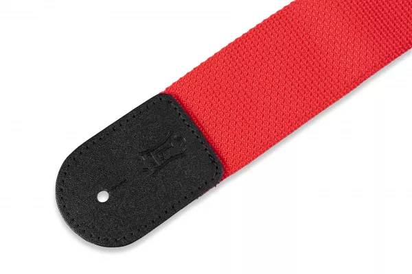 Classics Series Ремень для гитары, полипропилен, красный, Levy's, M8POLY-RED  рис.2 