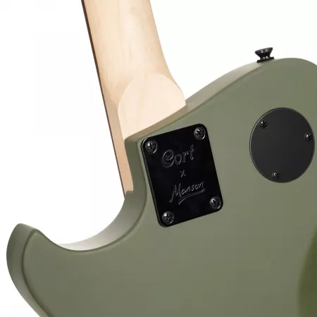 META Series Электрогитара, зеленая, Cort, MBM-2H-B-SOG