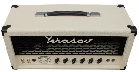 HAMMER-HEAD-IVORY Усилитель гитарный ламповый, 50Вт, молочно-белый, Yerasov