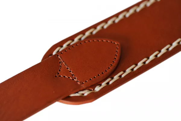 Big Ремень для гитары, кожаный, светло-коричневый, RightOn Straps, 8401060010381  рис.2 