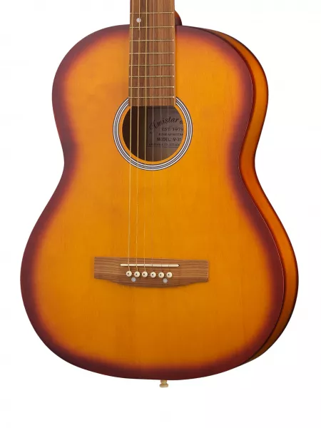 Акустическая гитара, цвет санберст, Амистар, M-31/6-SB  рис.2 
