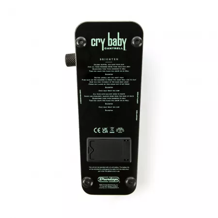 Jerry Cantrell Firefly Cry Baby Wah Педаль эффектов, Dunlop, JC95FFS