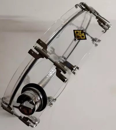 Compact Компактный том барабан из акрила 16"х3", с кронштейном, Мастерская Бехтеревых, TBAp-1603