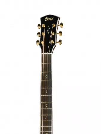 Gold Series Акустическая гитара, цвет натуральный, с чехлом, Cort, Gold-O8-WCASE-NAT