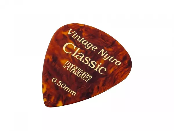Celluloid Vintage Classic Nytro Медиаторы 50шт, толщина 0.50мм, Pickboy, GP-05/050  рис.2 