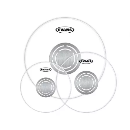 ETP-PC1CLR-R Power Center Clear Rock Набор пластика для том барабана 10''/12''/16'', Evans