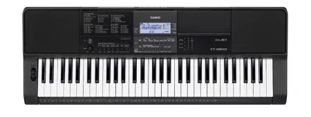 Синтезатор 61 клавиша, черный, Casio, CT-X800