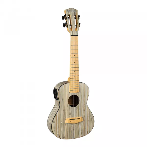 Bamboo Series Укулеле концертный со звукоснимателем, с чехлом, графит, Cascha, HH-2316E  рис.2 