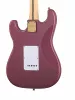 Электрогитара, бордовая, Justpro, ST10SE-MC02-CR