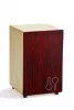 90608516 CAJ RBS Mosquito Red Black Stripes Кахон, красный, Sonor