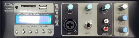 PA8M Акустическая система с MP3 и микрофоном, портативная, аккумуляторная, 25Вт, Soundking