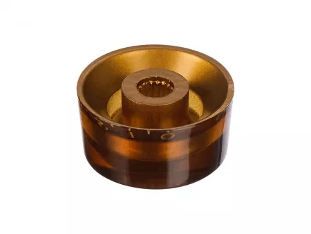 Ручка потенциометра, янтарь, метрическая, Hosco, KA-110