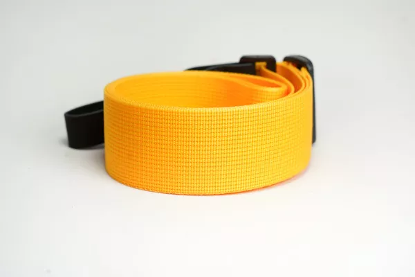 Ремень для гитары, нейлоновый, лимонный, Mamba straps, MB5072-144  рис.2 