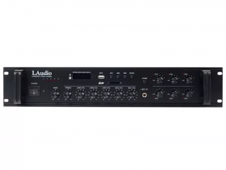 Усилитель мощности трансляционный, 250Вт, 6 зон, LAudio, LAM6250UT