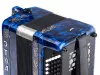 Баян ученический двухголосный Этюд-205М2, 55х100-II, синий, Тульская гармонь, BN-40-BL