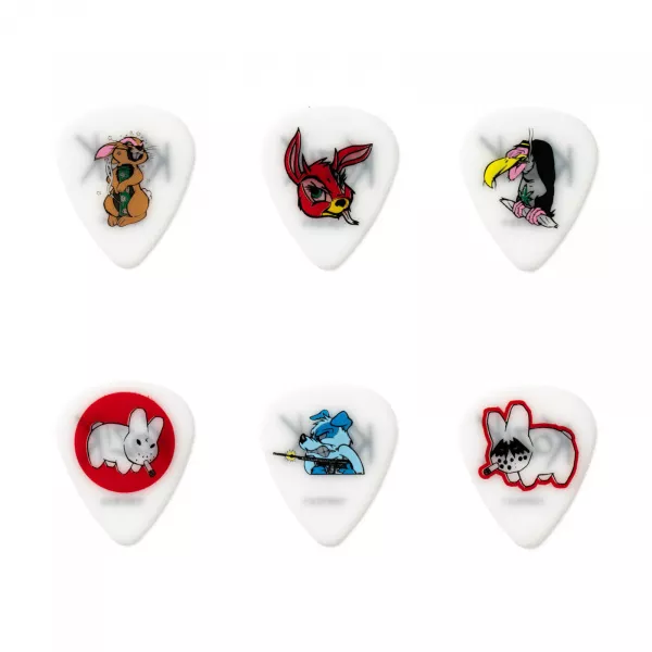 Frank Kozik S1 Медиаторы в коробочке, 6шт, Dunlop, BL109T.73  рис.2 