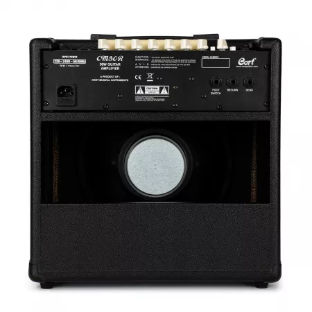 CM Series Гитарный комбоусилитель, черный, 30Вт, Cort, CM30R-EU-BK