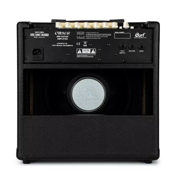 CM Series Гитарный комбоусилитель, черный, 30Вт, Cort, CM30R-EU-BK  рис.2 