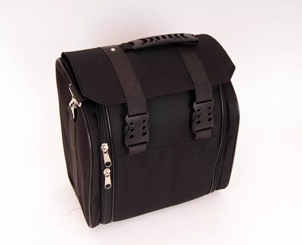 C48XL-G-BLACK Гармонь «Чайка» 19х12-II, черная, соль мажор, Шуйская гармонь