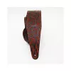 Leather Tigina Ремень для гитары, кожаный, 7 см, цвет Корица, Fidel, FL8018LT
