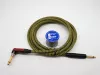 Кабель инструментальный Silent, угловой, в оплетке, 4м, ZZcable, G30-JRS-J-0400-0