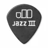 Tortex Pitch Black Jazz III Медиаторы 72шт, толщина 1.35мм, Dunlop, 482R1.35