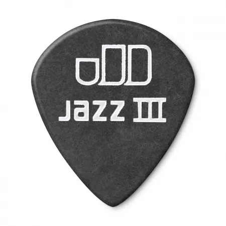Tortex Pitch Black Jazz III Медиаторы 72шт, толщина 1.35мм, Dunlop, 482R1.35