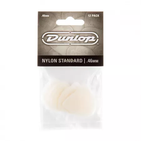 Nylon Standard Медиаторы 12шт, толщина 0,46мм, Dunlop, 44P.46