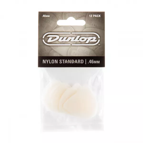 Nylon Standard Медиаторы 12шт, толщина 0,46мм, Dunlop, 44P.46  рис.2 