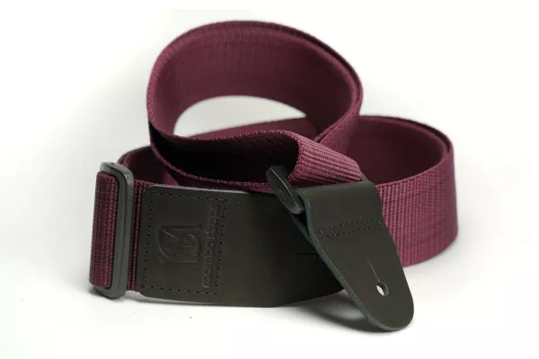 Ремень для гитары, нейлоновый, бордо, Mamba straps, MB5031-011  рис.2 