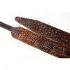 Leather Tigina Ремень для гитары, кожаный, закат в джунглях, Fidel, FL8004LT